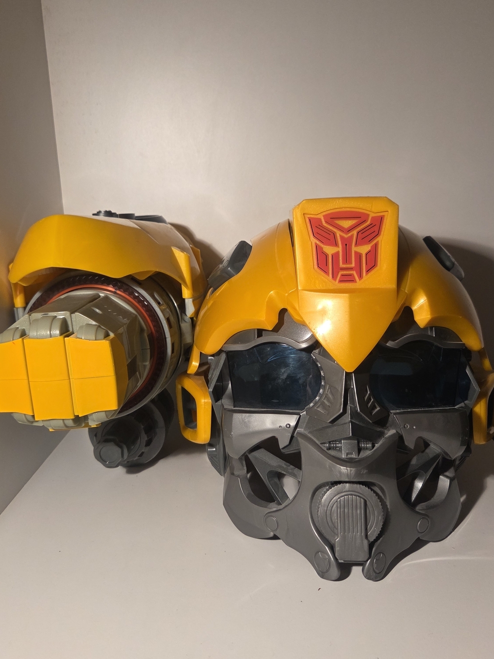 Bumblebee Transpormets Costume Helmet and Cannon Role Play Set
